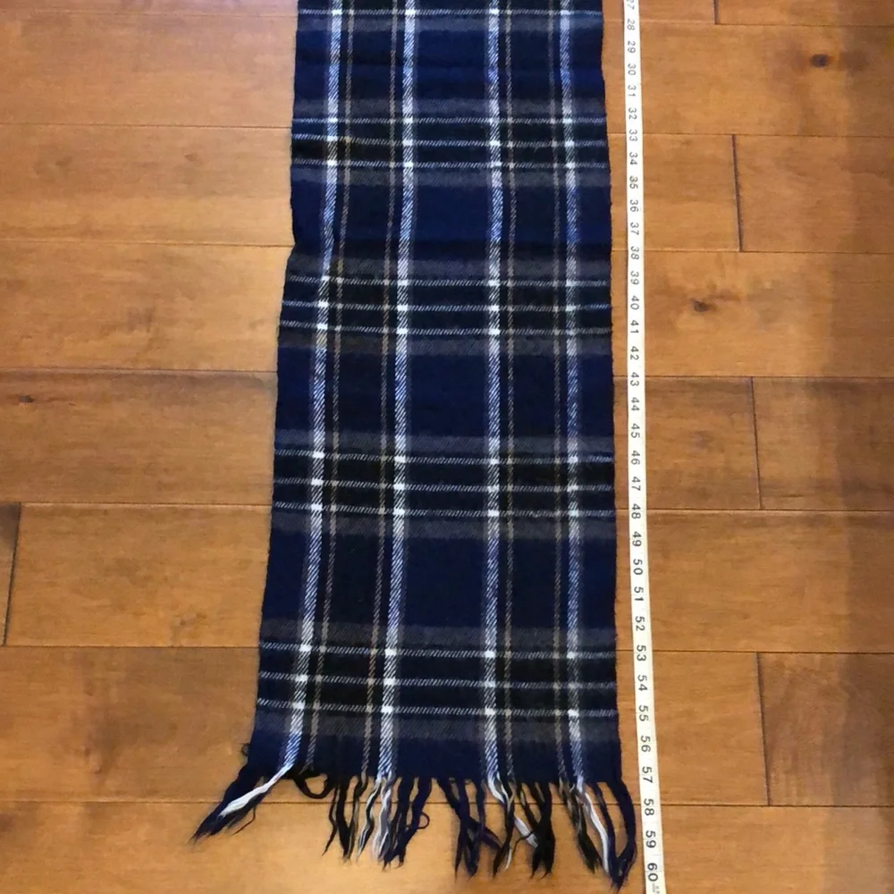 Plaid Winter scarf for a man or a woman